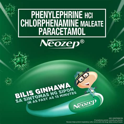 Neozep Non Drowsy Cough Colds About Neozep Non Drowsy