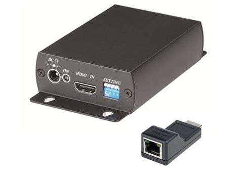 Genie HDMI CAT5E Extender Over A Single Cable Video Transmission HDMIEXT