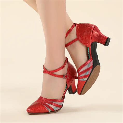 Breathable Latin Dance Shoes Women Trendy Comfortable Temu United