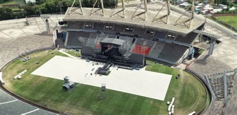 ¿cómo Se Preparó El Estadio Minella De Cara Al Show De Tan Biónica