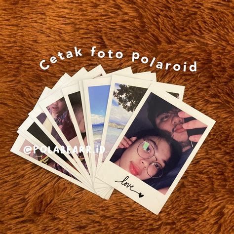 Jual Cetak Foto Ala Polaroid Polaroid Custom Foto Polaroid Shopee