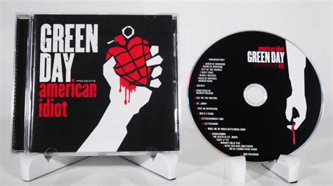 Green Day American Idiot Cd Unboxing Youtube