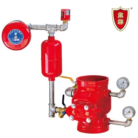 Ductile Cast Iron Groove Clamp Type Wet Pipe Sprinkler System Alarm