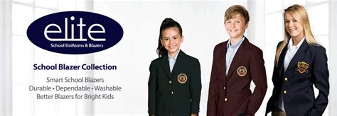 Elite School Blazers For Uniforms School Uniform Fashion School