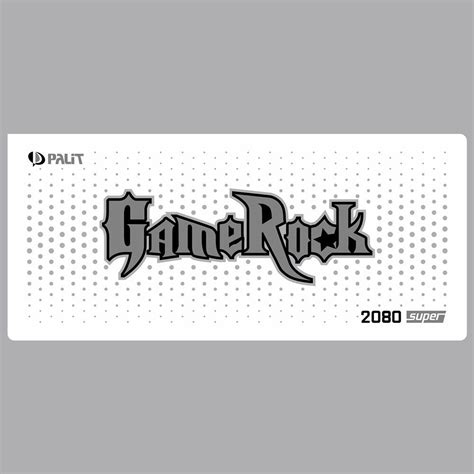 Palit 2080 Super GameRock White | Gpu Backplates | ColdZero