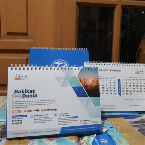 Jual Kalender Meja Radio Rodja 2024 Shopee Indonesia