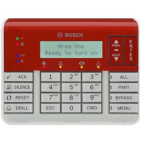 Bosch B F Combination Fire And Intrusion Keypad Sdi