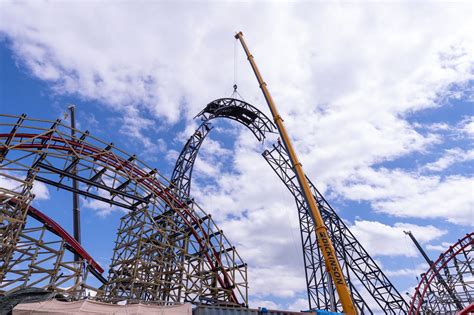 Hersheyparks Newest Roller Coaster Nears Completion Check Out New