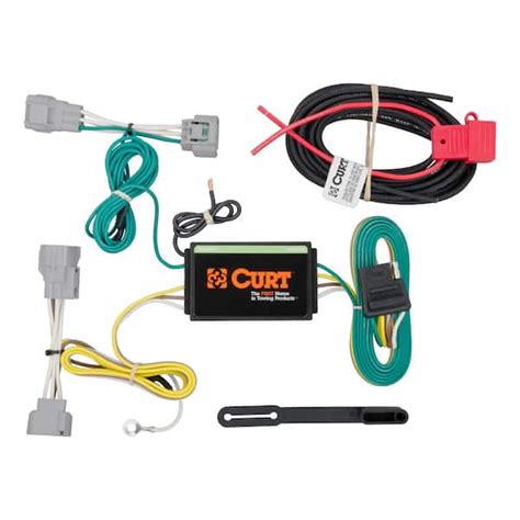 Curt Custom Vehicle Trailer Wiring Harness 4 Way Flat Output Select Jeep Cherokee Quick