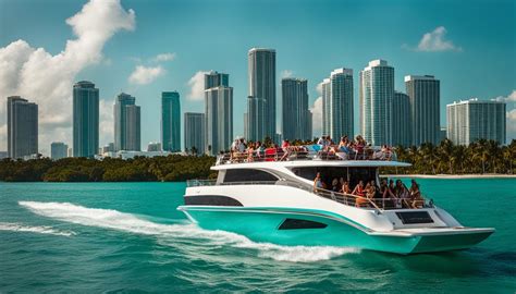 Miami Beach Party Boat Rentals Sail In Style