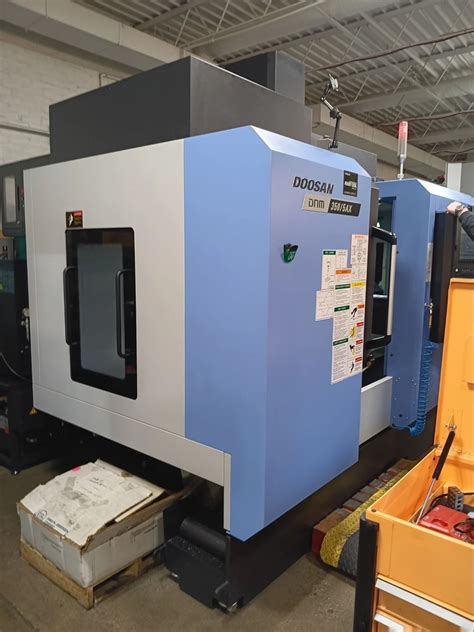 Used Doosan Dnm Ax Vertical Machining Centers Axis Or More