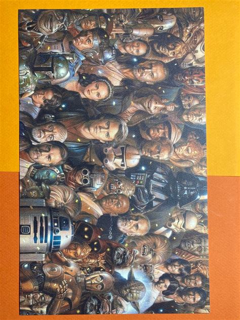 Star Wars Limited Edition Collectible Lithographs The Etsy