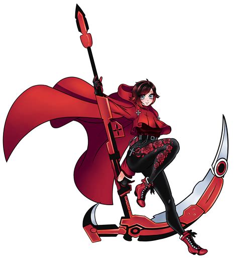 Ruby Rose Redesign October 2023 Rwby Anime Rwby Comic Rwby Fanart