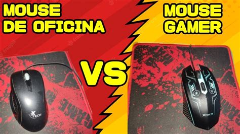 Mouse De Oficina Vs Mouse Gamer Barato Review Comparativa Cual Sera