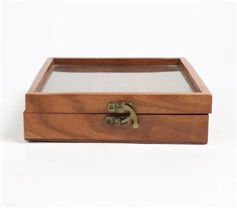 Wooden Hand Cut Acacia Wood Dry Fruit Box At Rs 1200 In Moradabad ID