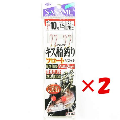 【楽天市場】【 まとめ買い ×2個セット 】 「 ささめ針 Sasame I 207 アオリ・青物 二刀流 ウキ釣り M 」 【 楽天 月間