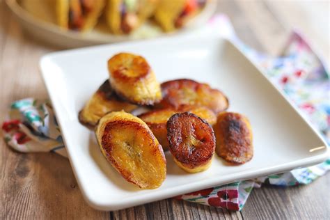 Sweet fried plantains (pan fried or air fried) - Cadry's Kitchen