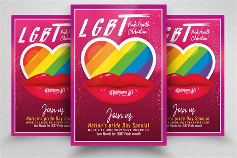 Lgbt Pride Flyer Poster Template 268438