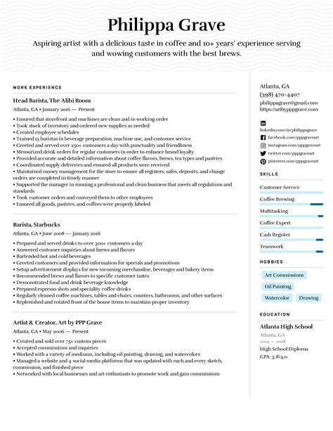 Restaurant Manager Resume Example And Writing Tips For 2021