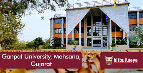 Ganpat University Mehsana Gujarat Admissions Eligibility Criteria