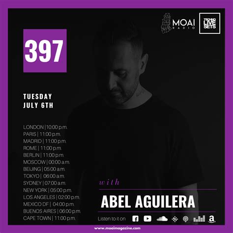 Listen To Moai Promo Podcast Abel Aguilera Spain Deep House