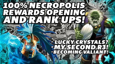 Necropolis Rewards Opening Star Titan Crystal New Rank