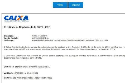 Certidão De Fgts Como Emitir O Que É E Para Que Serve