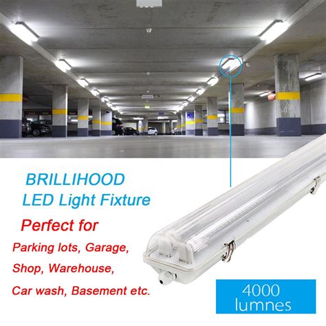 Buy W Ft Cm Led Twin Batten Tube Light Surface Mount Or Hanging