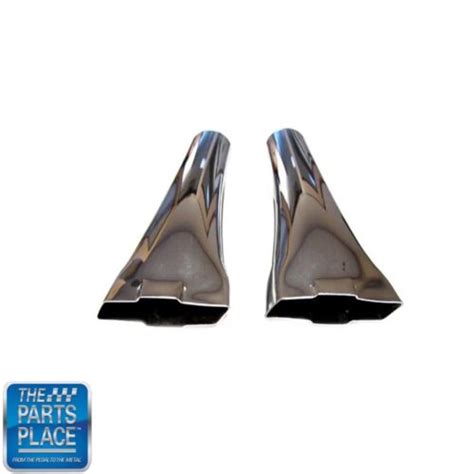 Chevrolet Bowtie Exhaust Tips Universal 2 12 Pr Ebay