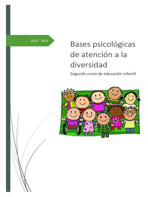 Bases Psicológicas De Atención A La Diversidad Pdf