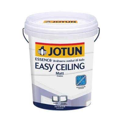 สทาฝา JOTUN รน Essence Easy Ceiling ขนาด 18 ลตร สขาวหมอก BnB home