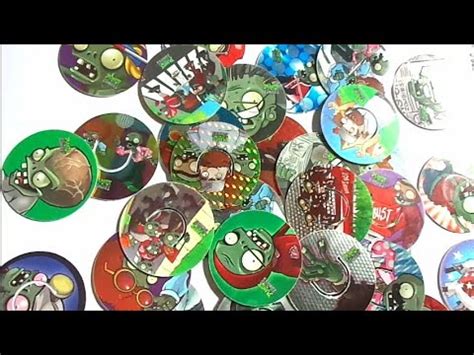 MI COLECCIÓN DE TAZOS DE SABRITAS PLANTS VS ZOMBIES YouTube