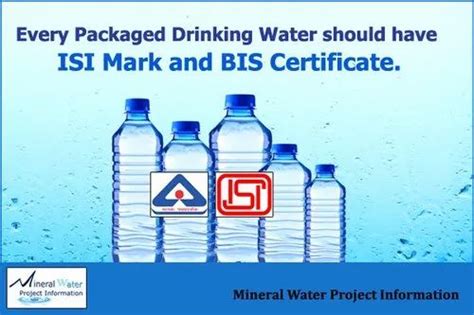 ISI For Package Drinking Water At Rs 300000 Certificate In New Delhi