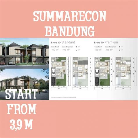 Dipasarkan Rumah Super MEWAH Cluster Emily Summarecon Bandung