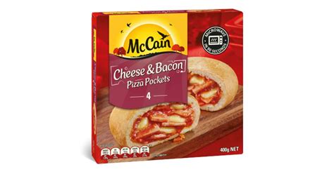 McCain Cheese & Bacon Pizza Pockets reviews | ProductReview.com.au