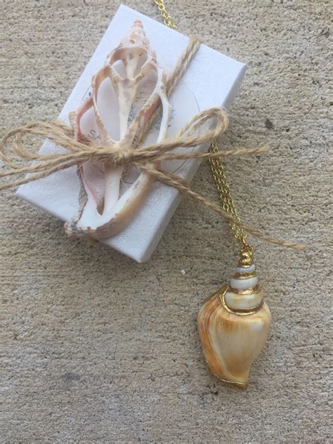 Large Conch Shell Necklace