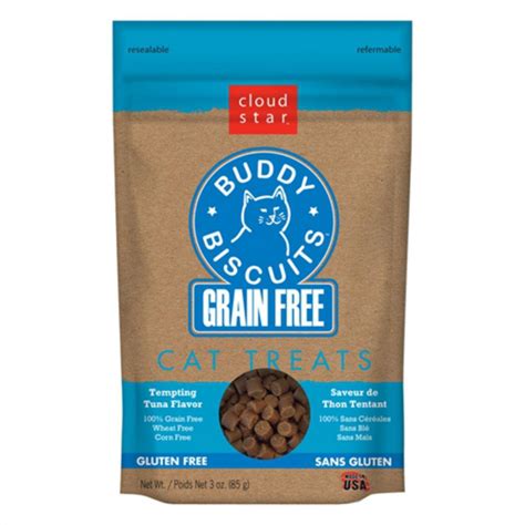 Buddy Biscuits Grain-Free Cat Treats - Tempti... | BaxterBoo