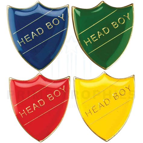 Head Boy School Shield Badge Prime Trophies