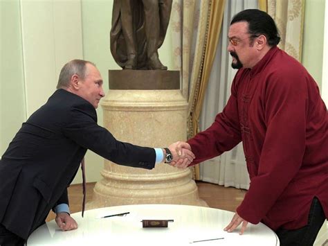 Putin Bestows Friendship Award On Actor Steven Seagal Guernsey Press