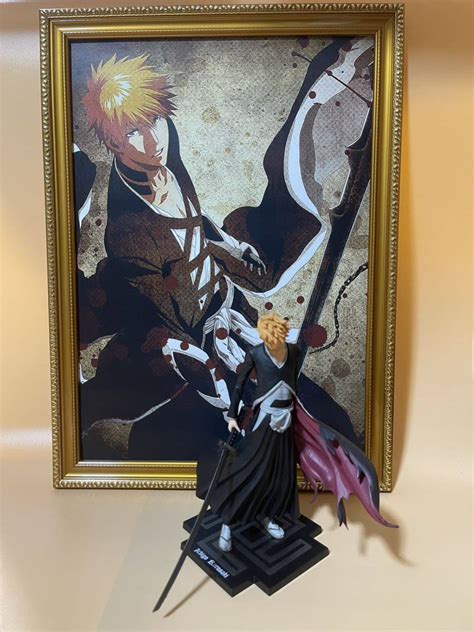 Yahooオークション ブリーチ Bleach 黒崎一護 フィギュア ポスター