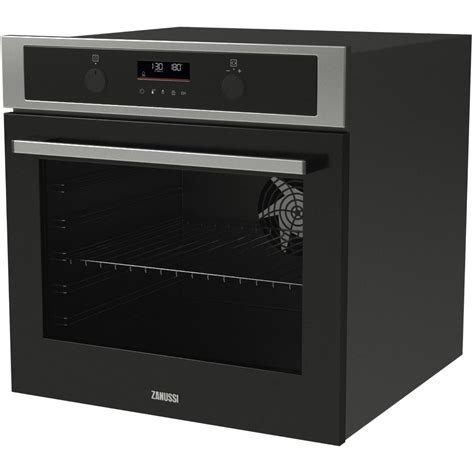 zanussi series  plussteam electric single oven stainless steel
