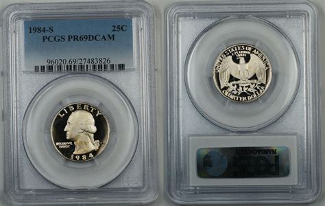 Usa Washington Quarter S Proof Pcgs Pr Dcam Ma Shops