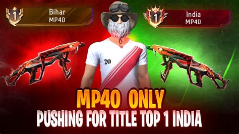 Pushing For Top India In Mp Solo Br Rank Wepon Glory Pushing With