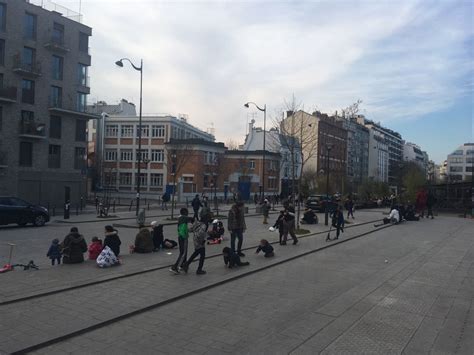 Lesplanade Nathalie Sarraute Paris E Jeunes De Quartier