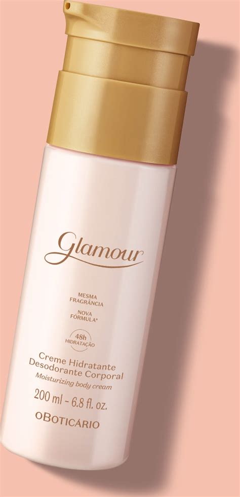 Creme Hidratante Desodorante Corporal Glamour Ml O Botic Rio