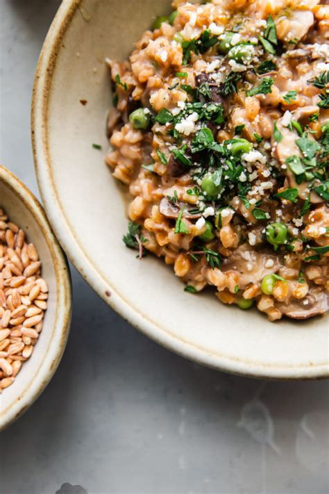 Best Farro Mushroom Risotto Easy Recipes To Make At Home