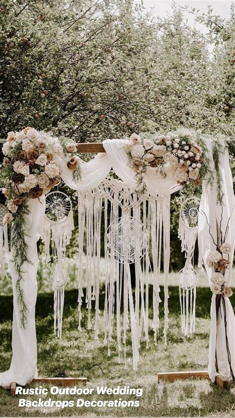 These Fab Boho Wedding Altars Arches And Backdrops That Make Us Swoon