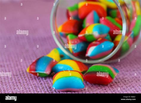 Colorful Candy Close Up Stock Photo Alamy