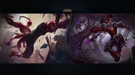 Lee Sin And Shaco Lol Shaco Hd Wallpaper Pxfuel