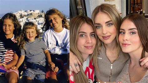 La Trasformazione Delle Sorelle Ferragni Erano Chiara Francesca E